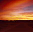 Sunrise in the Idehan Ubari